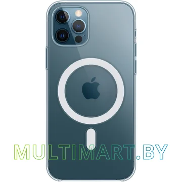 Чехол для телефона Apple MagSafe Clear Case для iPhone 12/12 Pro (прозрачный)
